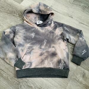 Lola and the Boys Lightning Hoodie 100% Cotton 4T